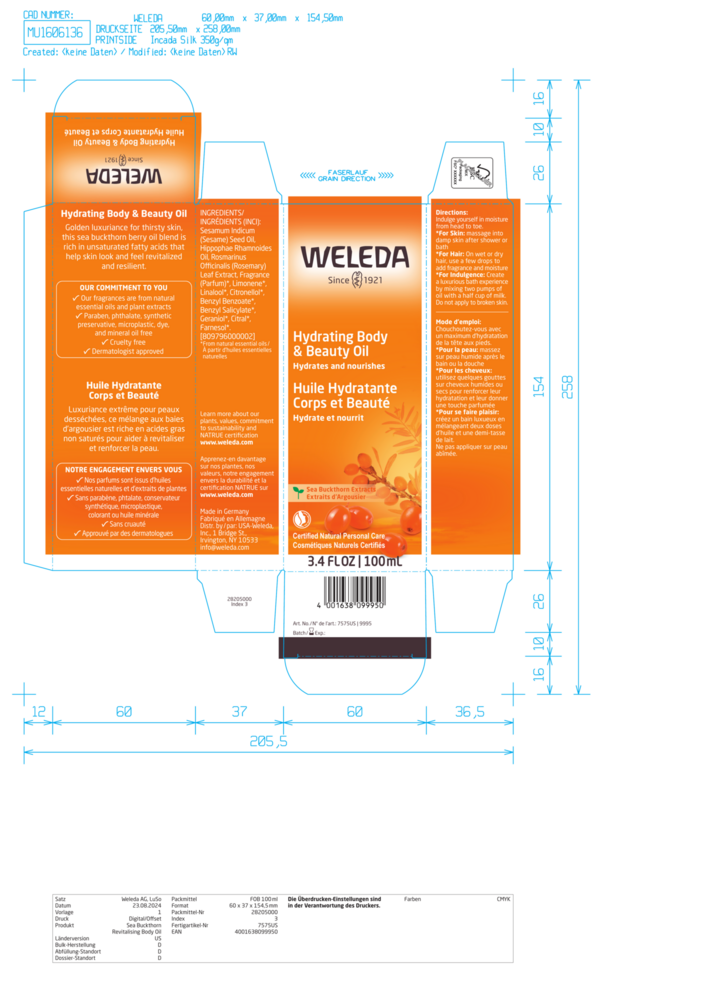 Product image for Sea Buckthorn Body Oil.