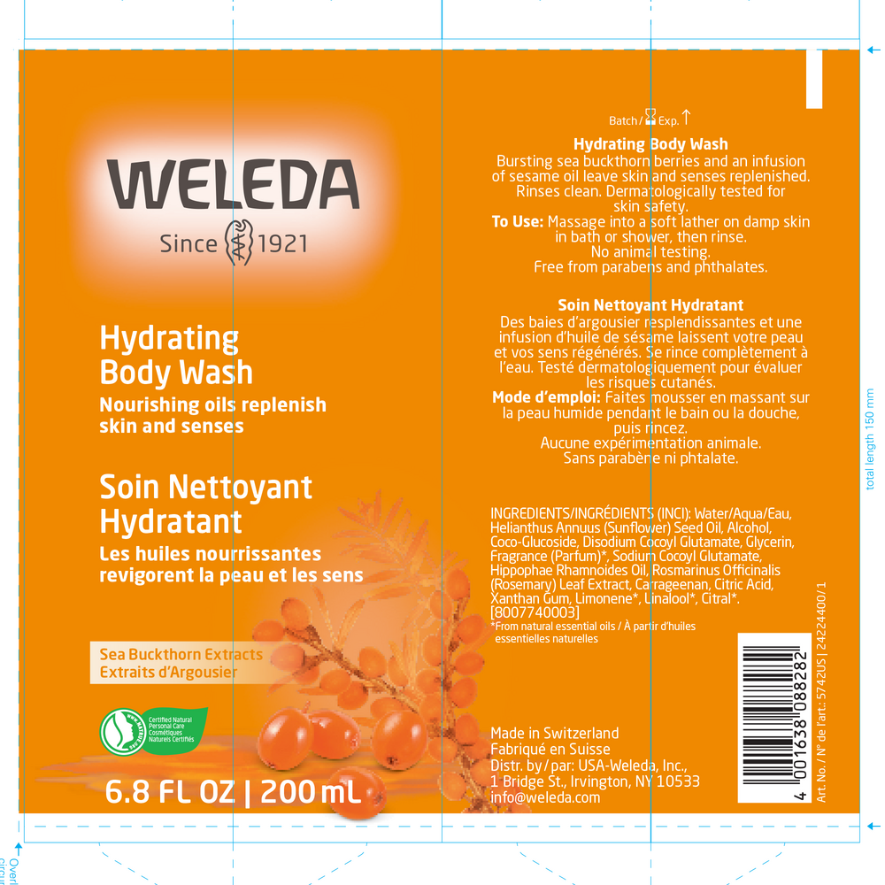 Product image for Sea Buckthorn Creamy Body Wash.