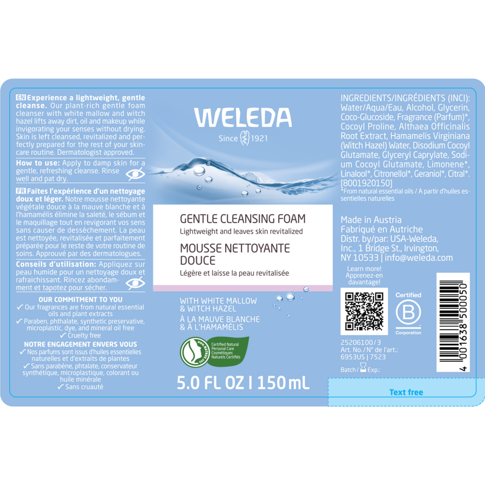 Product image for Gentle Cleansing Foam.