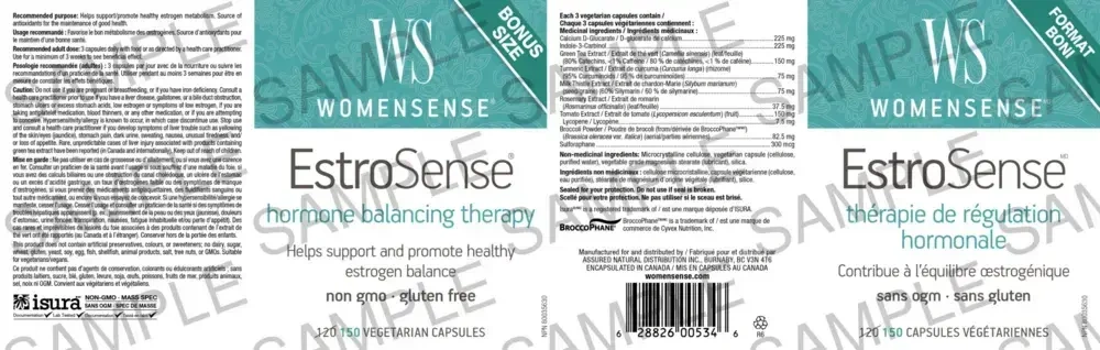 Product image for EstroSense.