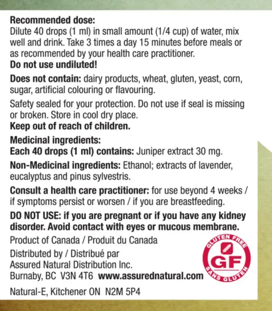 Product image for UTI E-Drops.