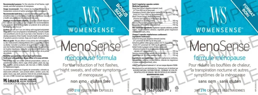 Product image for MenoSense.