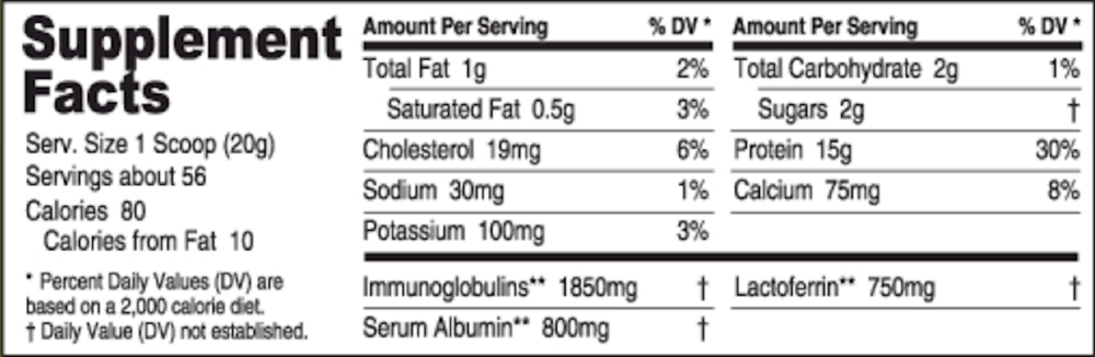 Product image for Vital Whey®, Vanilla Grass Fed Whey Protein.