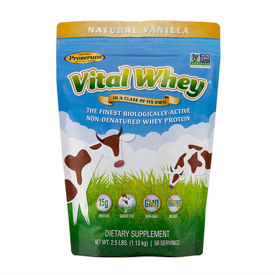 Vital Whey®, Vanilla Grass Fed Whey Protein product image