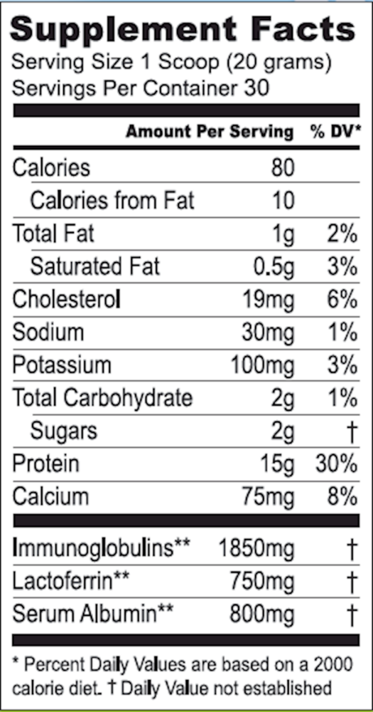 Product image for Vital Whey®, Vanilla Grass Fed Whey Protein.