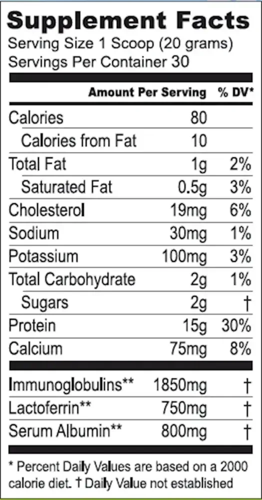 Product image for Vital Whey®, Vanilla Grass Fed Whey Protein.