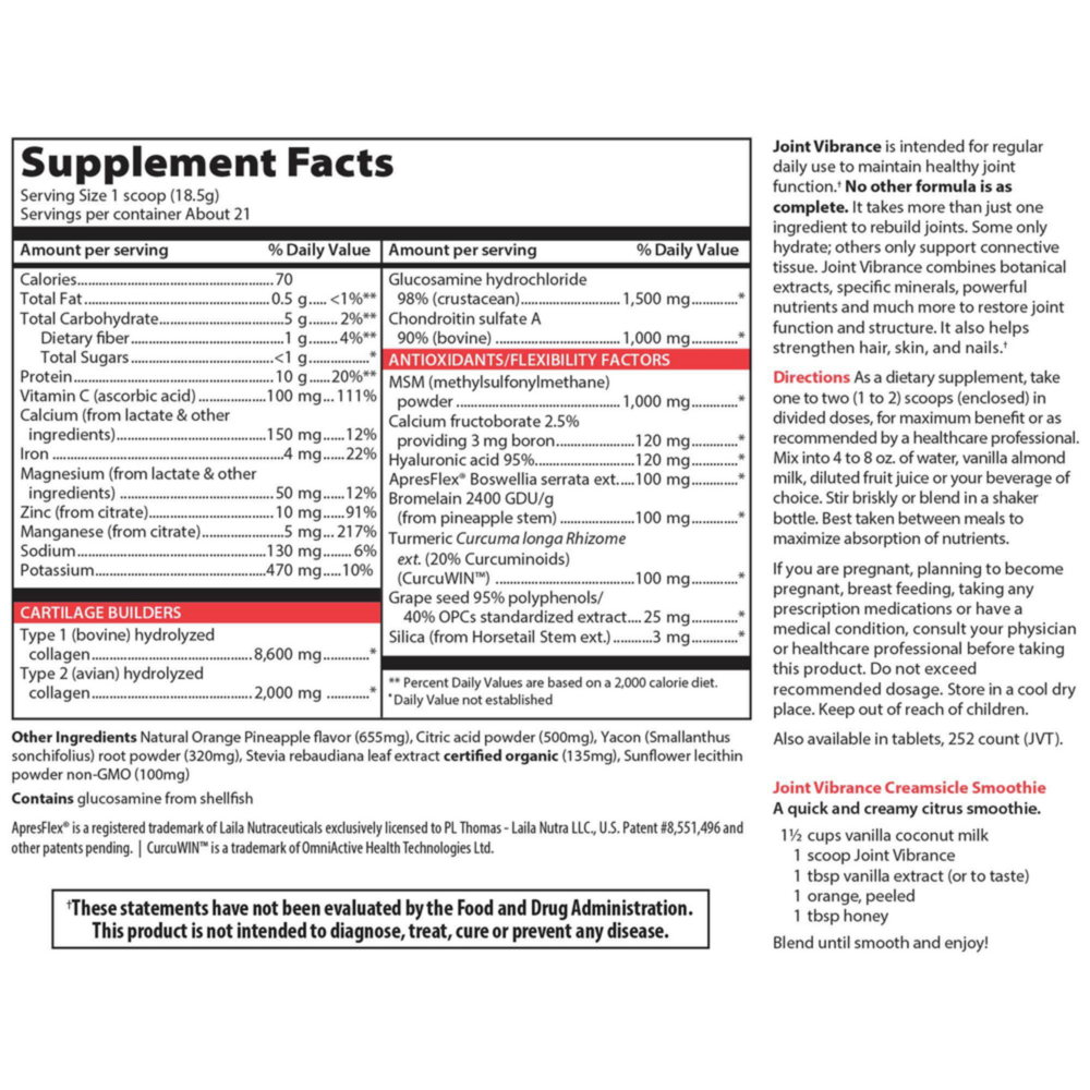 Product image for Joint Vibrance.