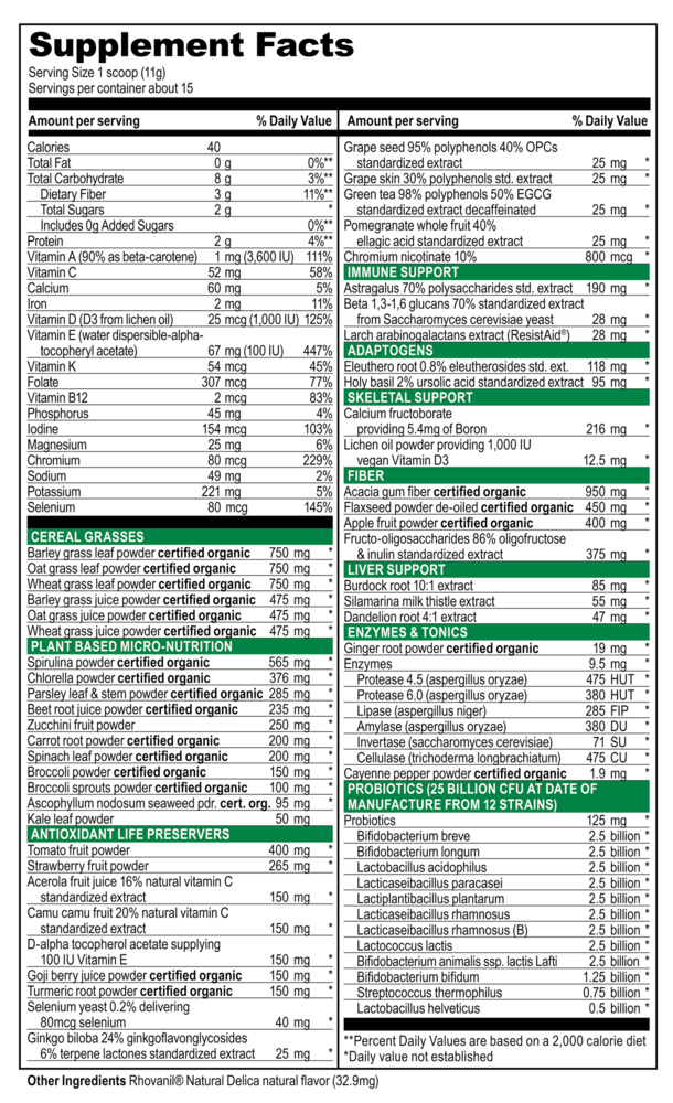 Product image for Green Vibrance.