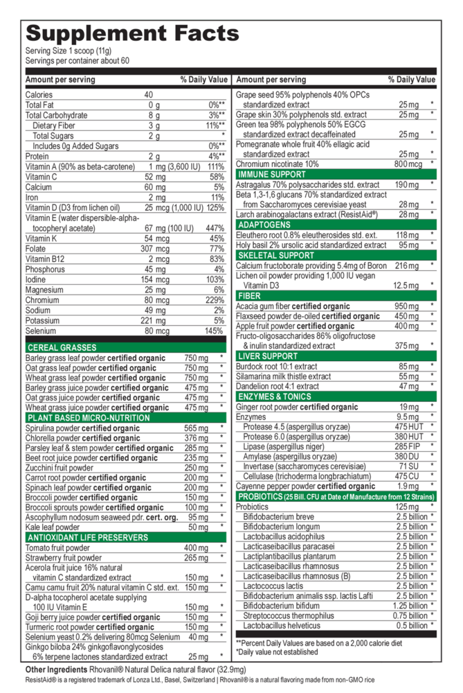 Product image for Green Vibrance.