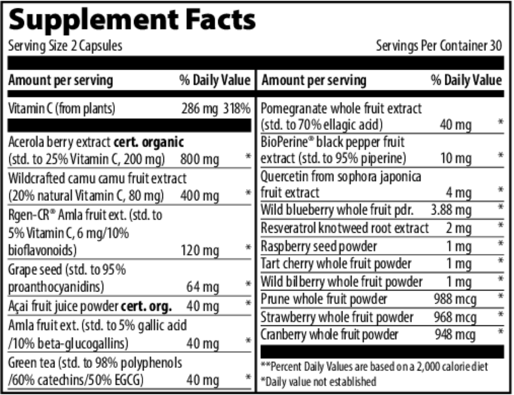 Product image for Vitamin C.