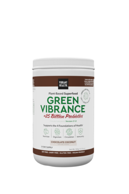 Green Vibrance Chocolate Coconut 350 Grams