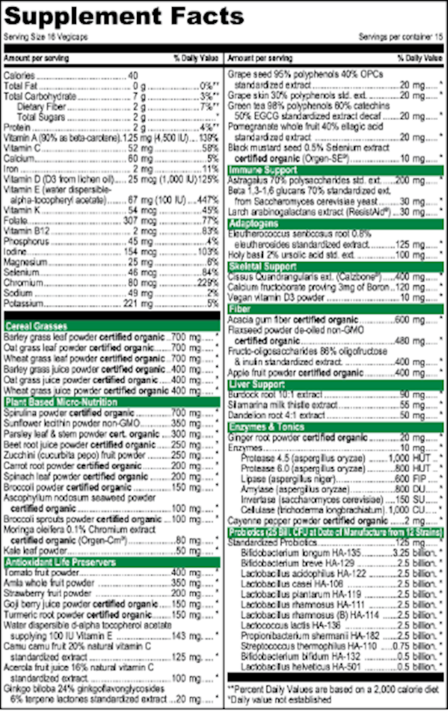 Product image for Green Vibrance.