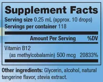 Product image for Vitamin B12.