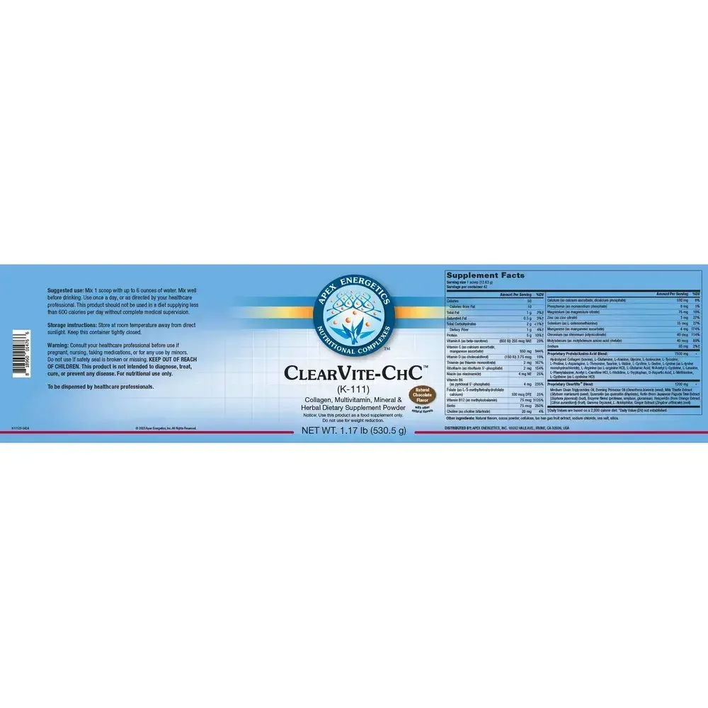 Product image for ClearVite-ChC™ Chocolate.