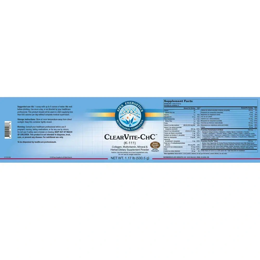 Product image for ClearVite-ChC™ Chocolate.
