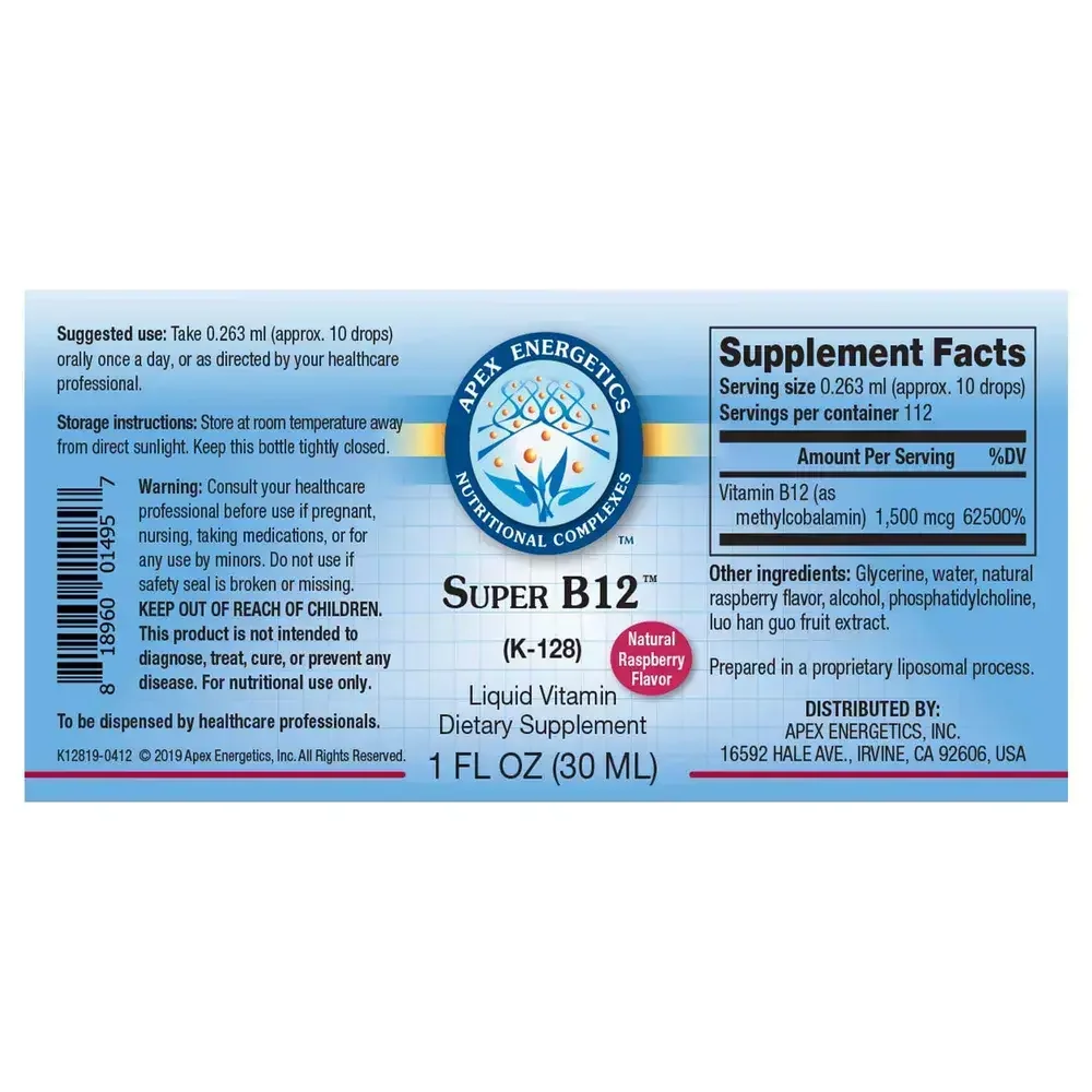 Product image for Super B12™.