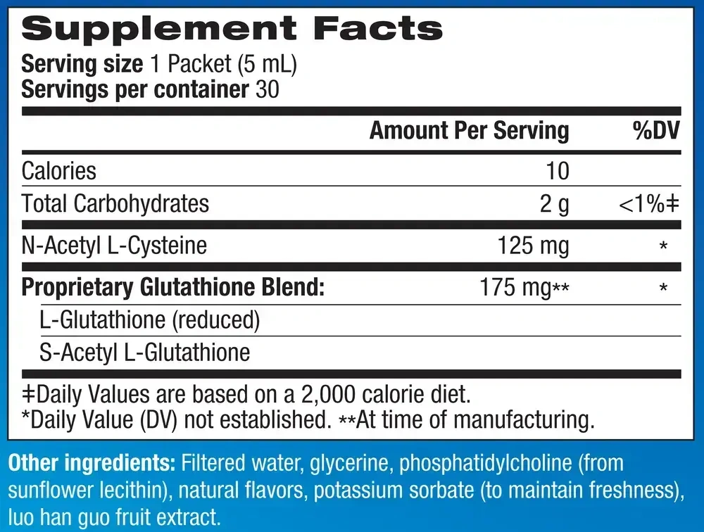 Product image for Trizomal™ Glutathione.