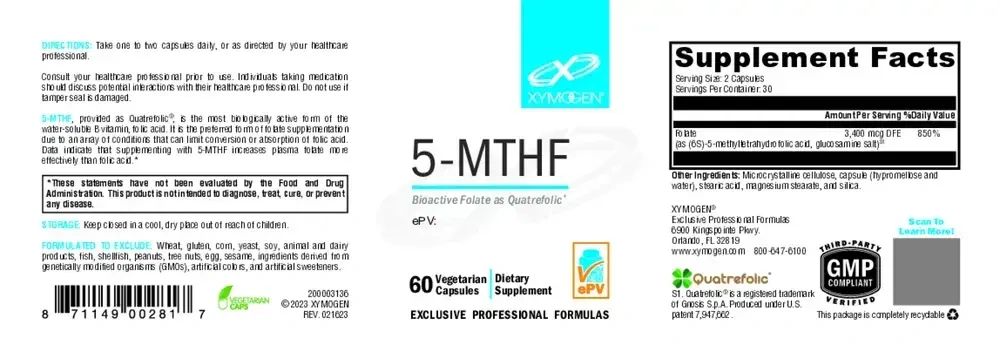 Product image for 5-MTHF.