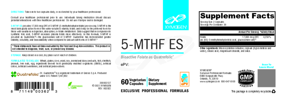 Product image for 5-MTHF ES.