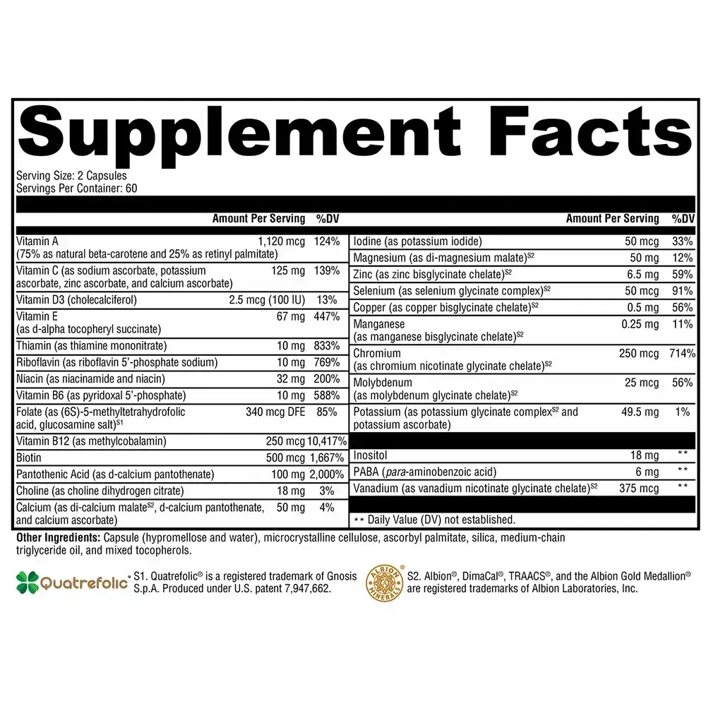 Product image for ActivNutrients Without Iron (Multivitamin).