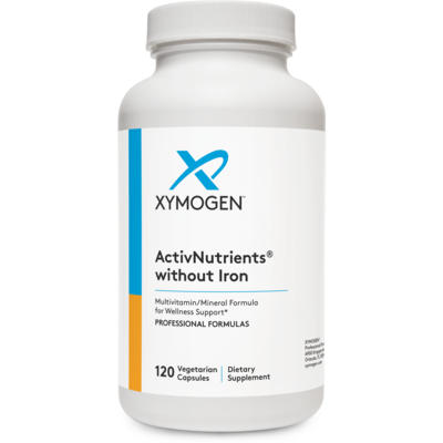 ActivNutrients Without Iron (Multivitamin) 120 capsules