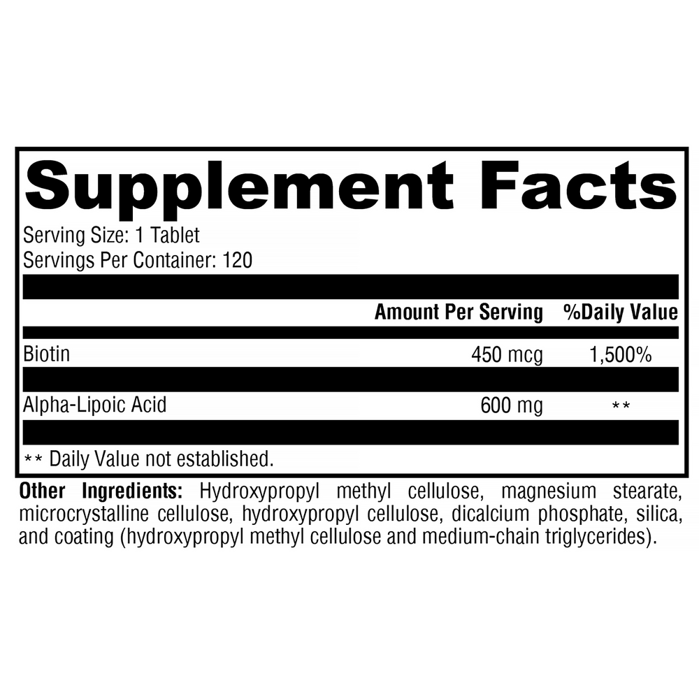 Product image for ALAmax CR (Alpha Lipoic Acid).