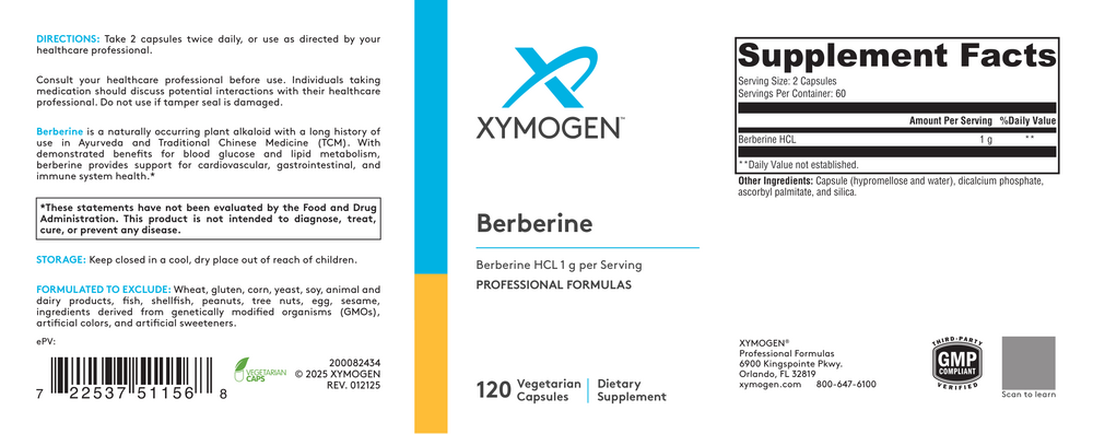 Product image for Berberine (Berberine HCL).
