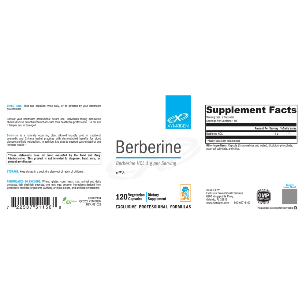 Product image for Berberine (Berberine HCL).