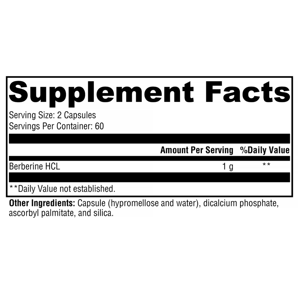 Product image for Berberine (Berberine HCL).