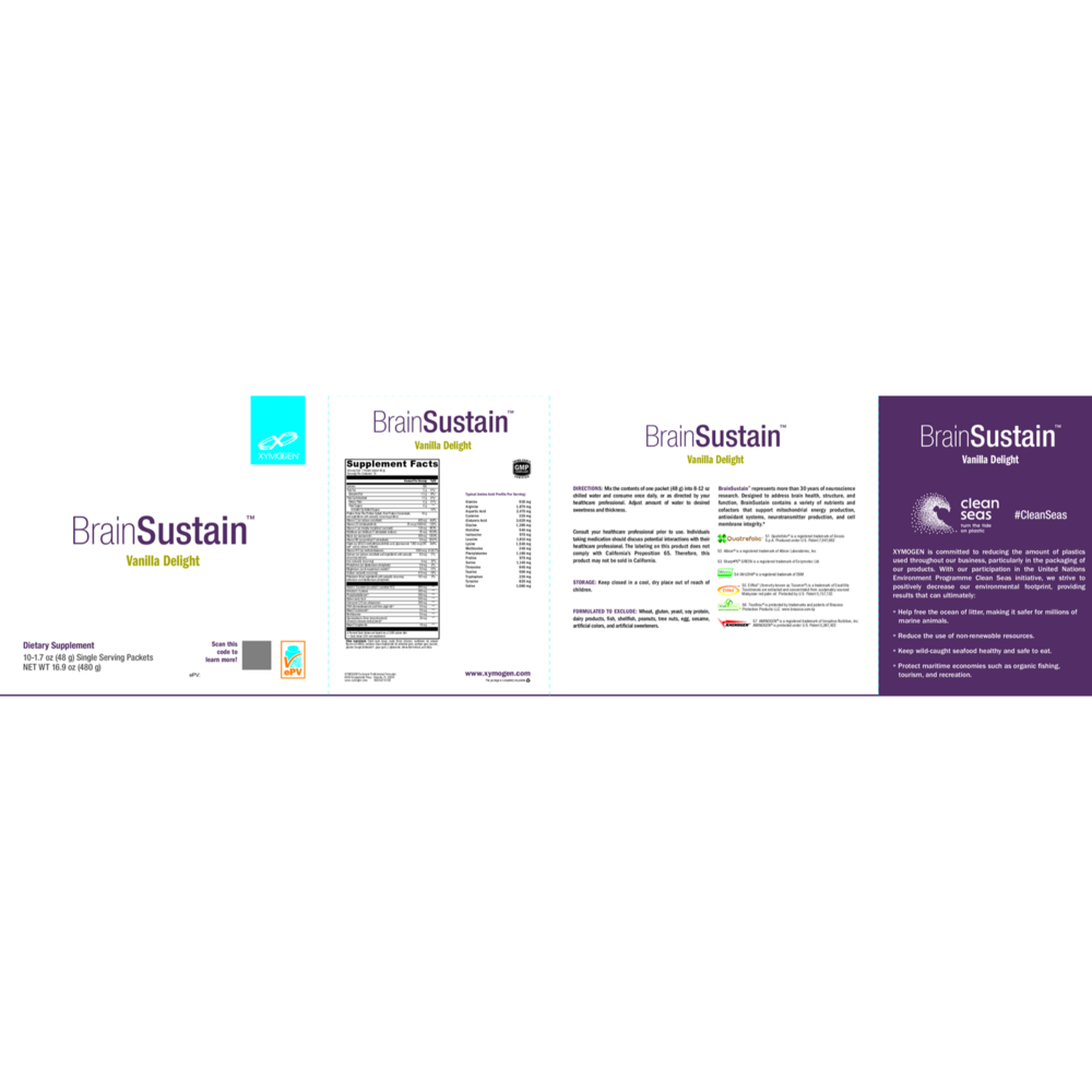 Product image for BrainSustain Vanilla Delight.