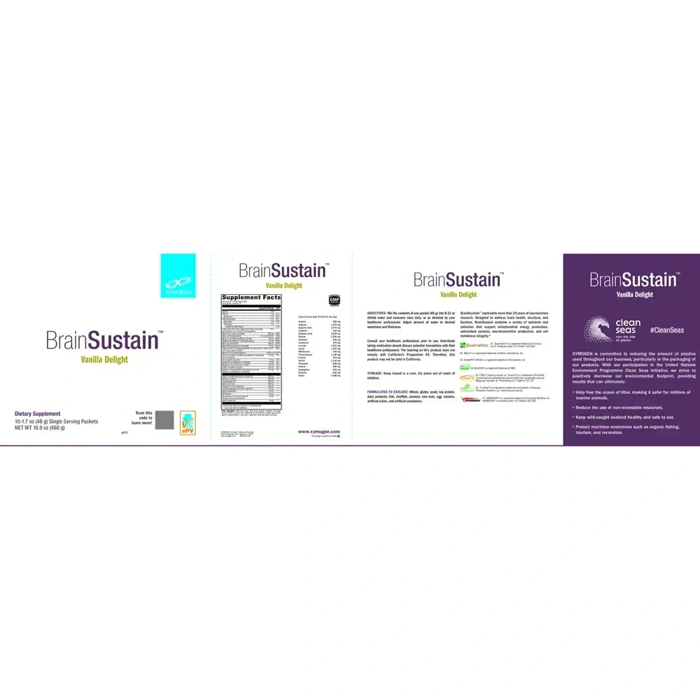Product image for BrainSustain Vanilla Delight.