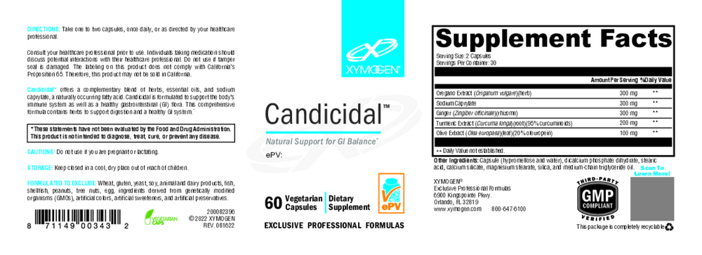 Product image for Candicidal.