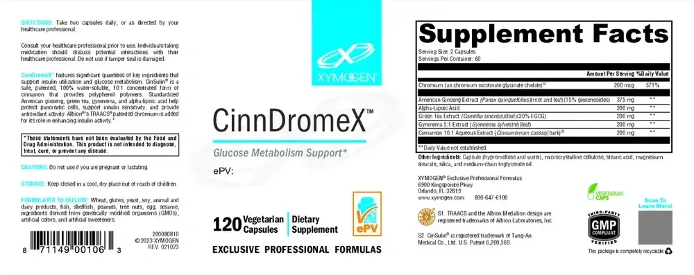 Product image for CinnDromeX.