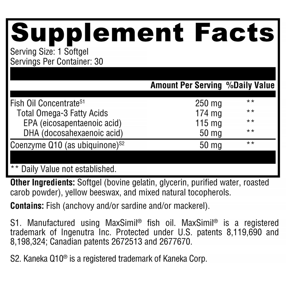 Product image for CoQmax Omega 50mg.