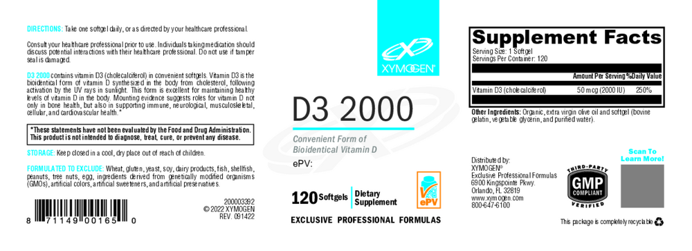 Product image for D3 2000.