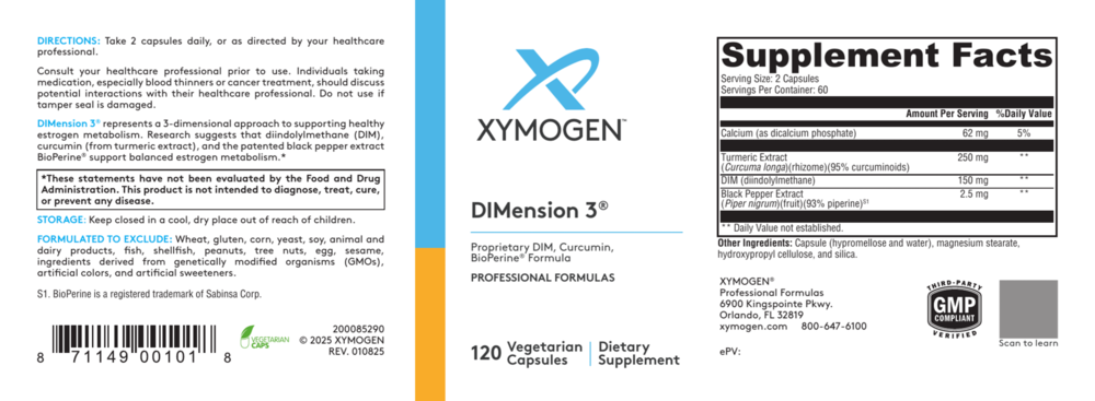 Product image for DIMension 3 (Turmeric Extract).