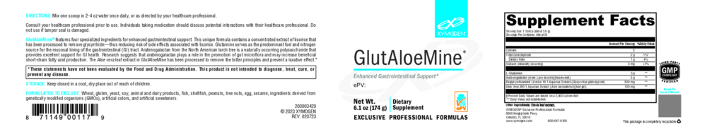 Product image for GlutAloeMine.