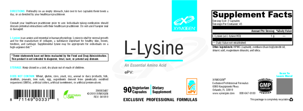 Product image for L-Lysine.