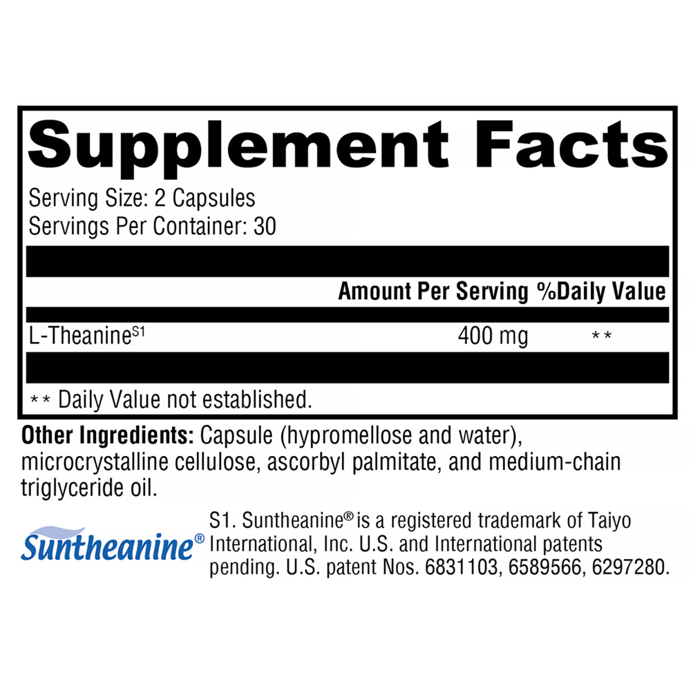 Product image for L-Theanine.
