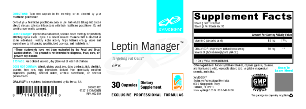 Product image for Leptin Manager.