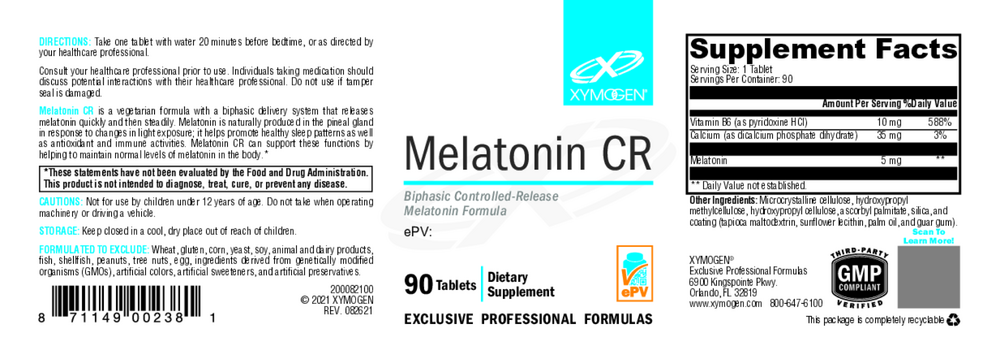 Product image for Melatonin CR.