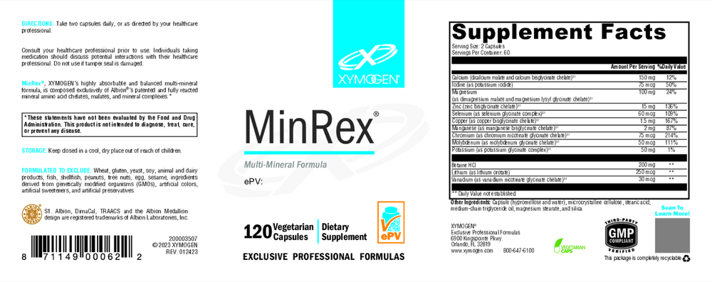 Product image for MinRex.