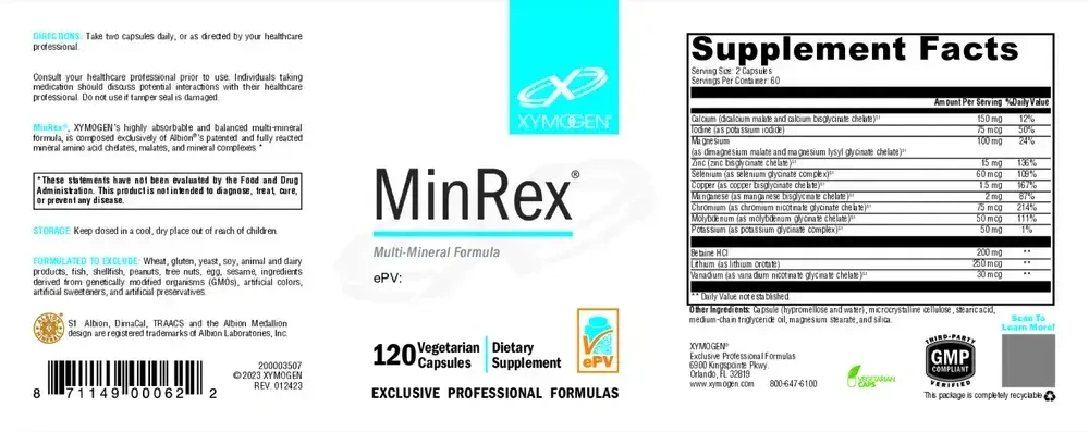 Product image for MinRex.