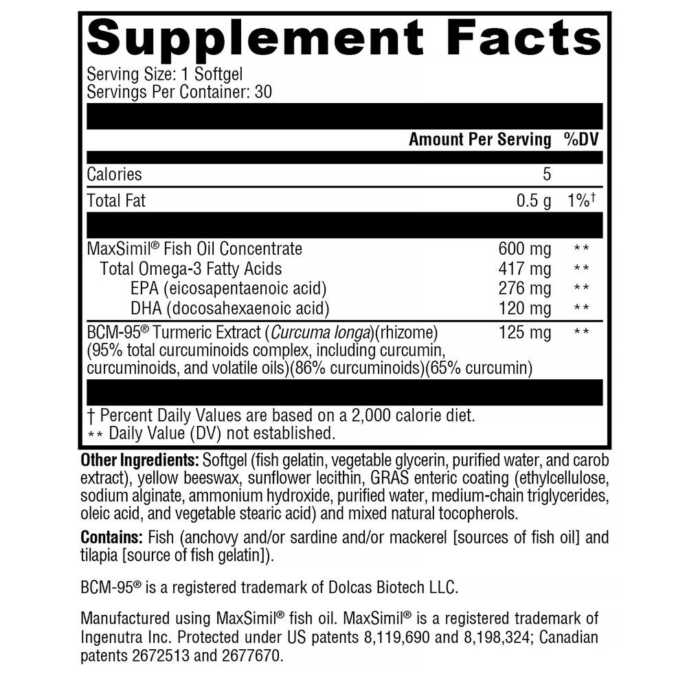 Product image for Omega MonoPure Curcumin EC.