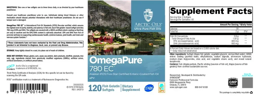 Product image for OmegaPure 780 EC.