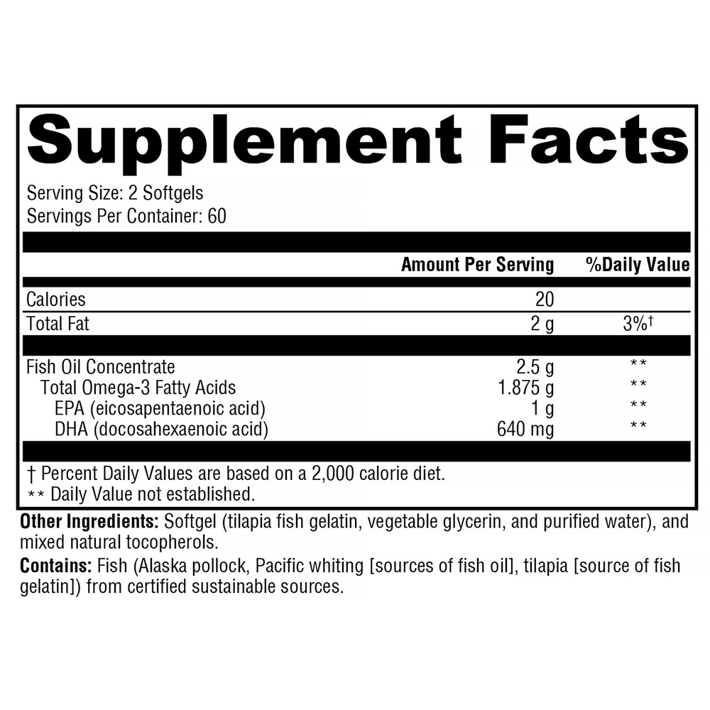 Product image for OmegaPure 820 (Fish Oil).