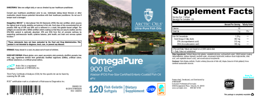 Product image for OmegaPure 900 EC.