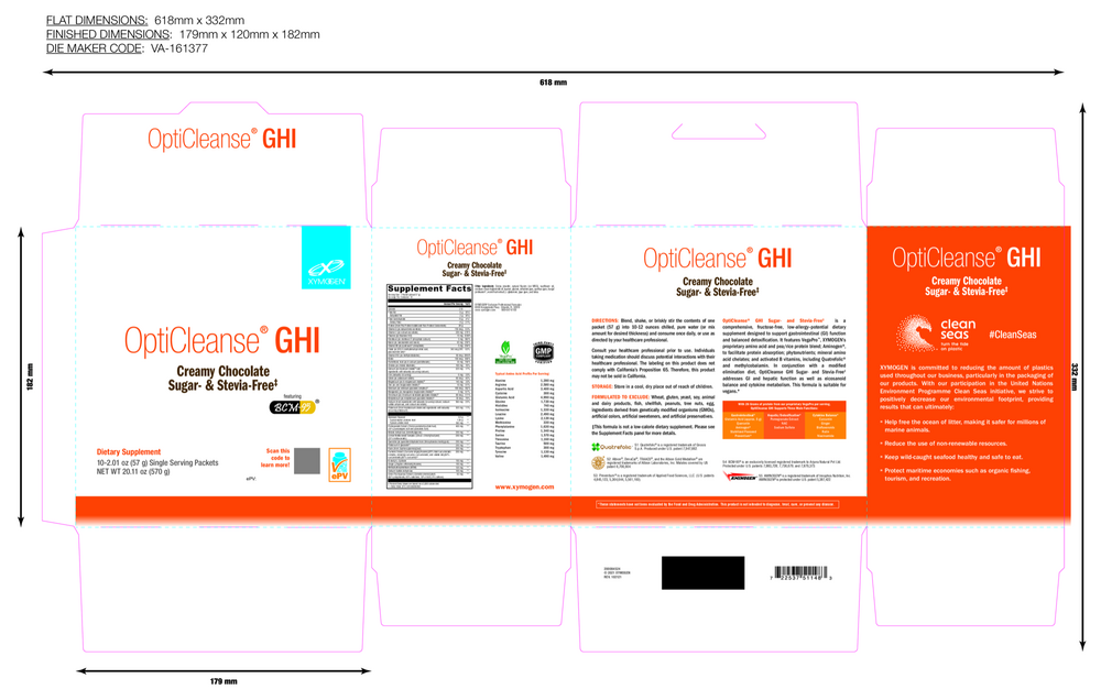 Product image for OptiCleanse GHI - Creamy Chocolate 20sv.