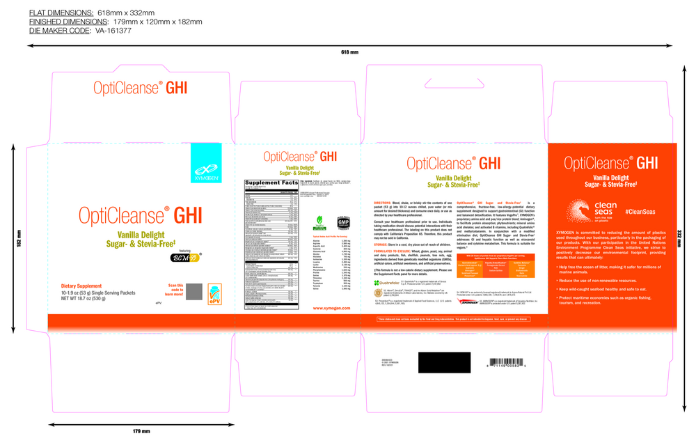 Product image for OptiCleanse GHI Van SSF Vegan Protein.