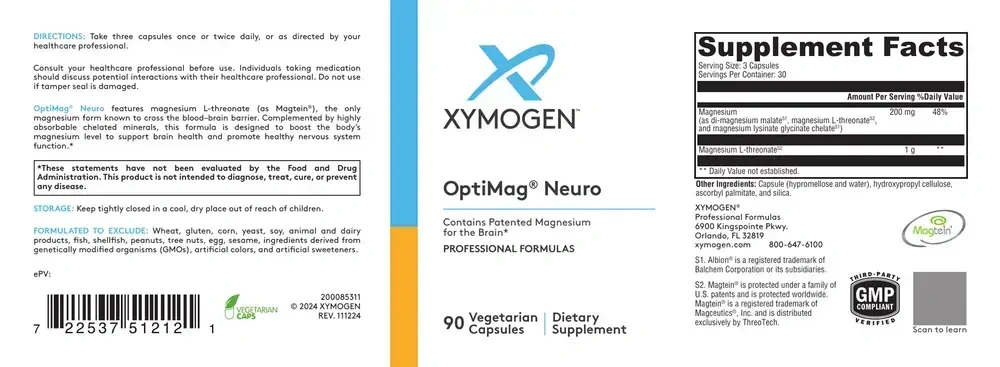 Product image for OptiMag Neuro (Magnesium).